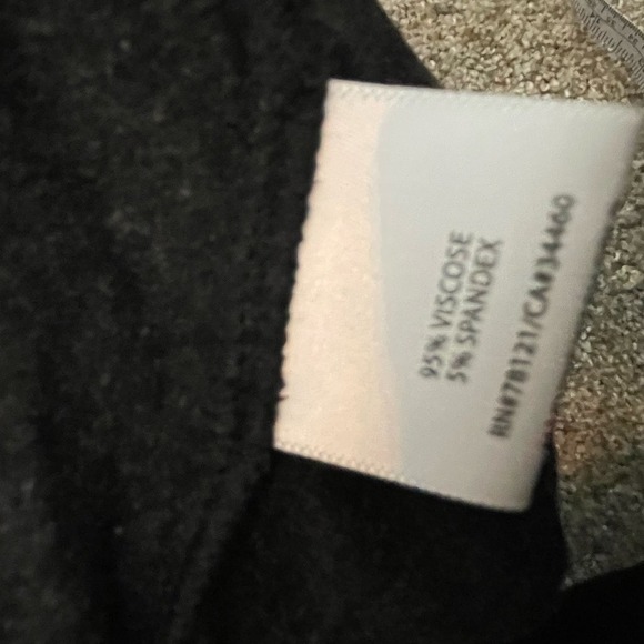 Eileen Fisher Stretch Dress Cowl Neck Size Medium Charcoal Gray - Picture 3 of 4